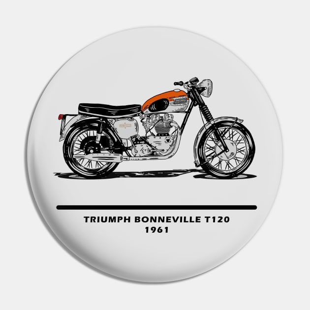 Triumph bonneville orange clearance
