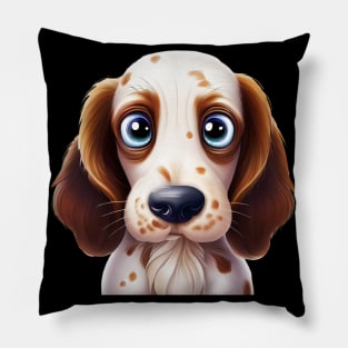 Furmidable English Setter Pillow