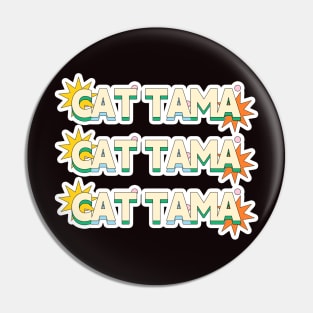 Cat Tama,Tama Super Station Master Pin