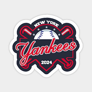 Yankees Baseball 2024 Magnet