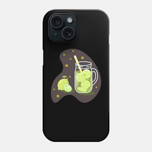 Lemonade with lime Phone Case