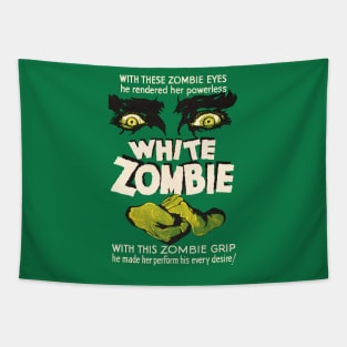 White Zombie Movie Poster Tapestry