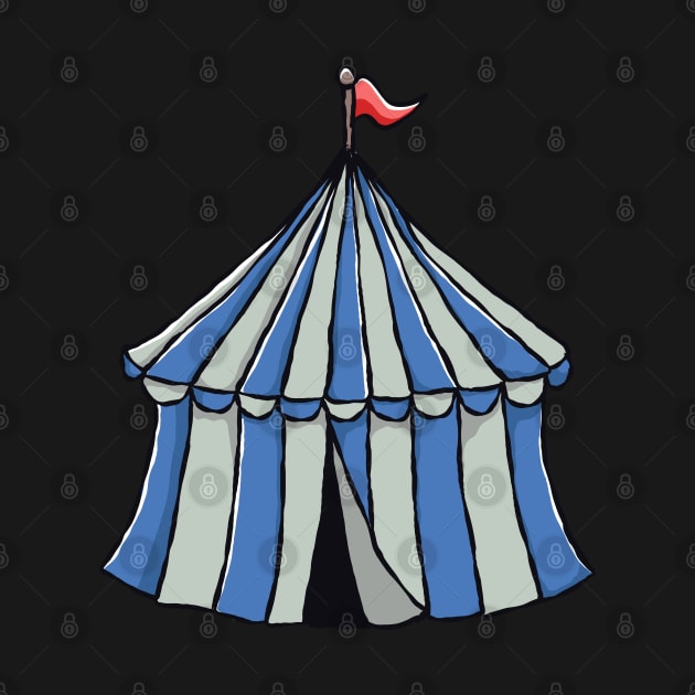 Circus Tent by Stenau Artwerk