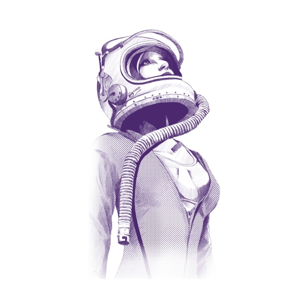 Space Woman by marecki