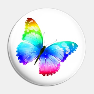 Colorful Butterfly Pin