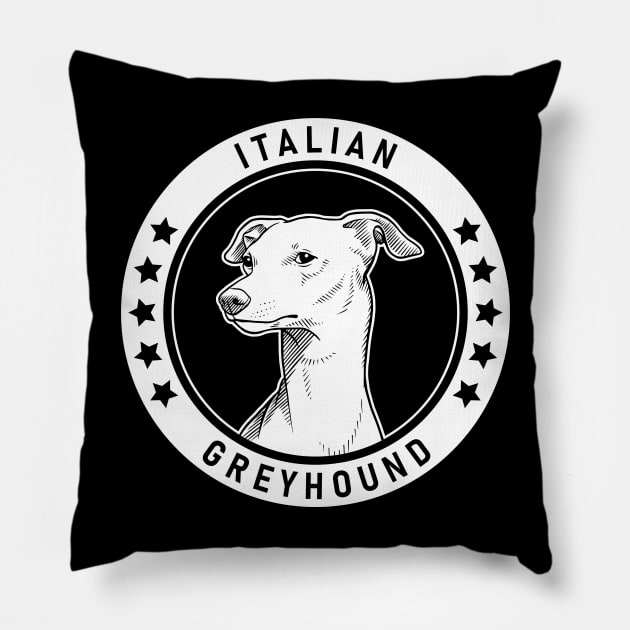 Italian Greyhound Fan Gift Pillow by millersye