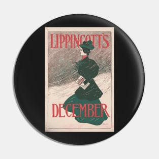 Lippincott's, December,  Date:1895 Pin