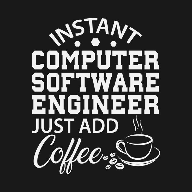 software engineer software developer coder coffee by OfCA Design