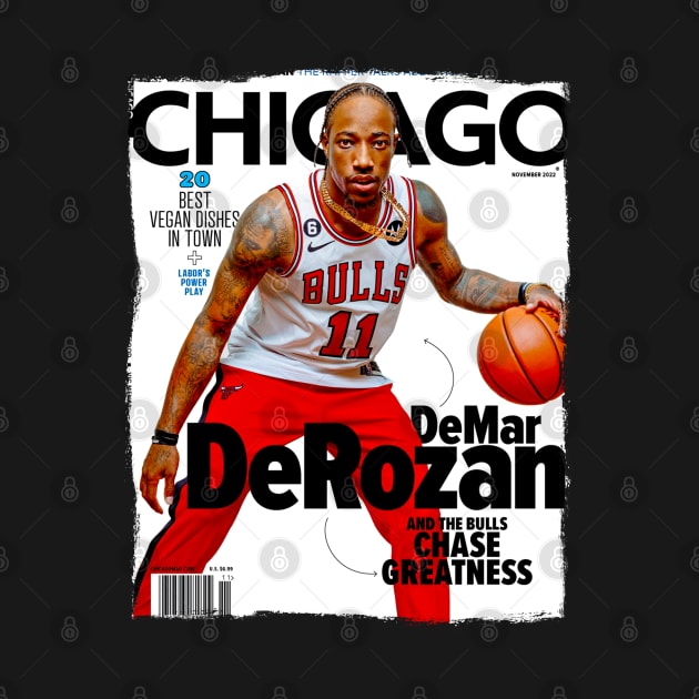 DeRozan - Chicago mag by Buff Geeks Art