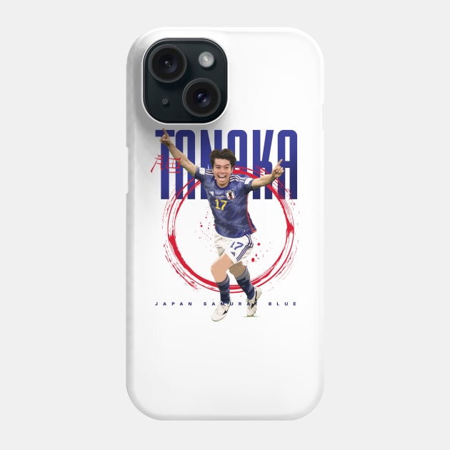 Ao Tanaka Japan Soccer Phone Case by Juantamad