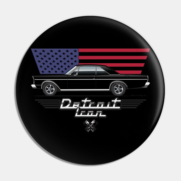 Multi-Color Body Option Apparel Detroit Iron Pin by JRCustoms44