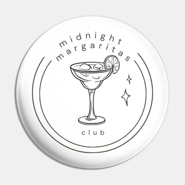 Midnight Margarita's Club Pin by ButterfliesT