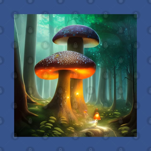 Fungi Tales (2) - Fairy Magic Mushrooms by TheThirdEye