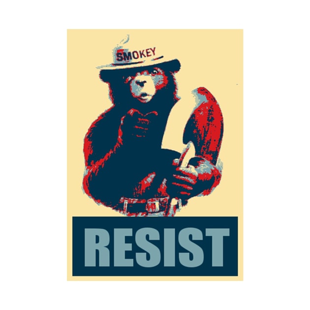 Smokey Says "Resist" by archosiris