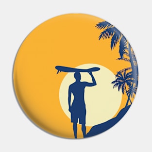 Surfing Pin