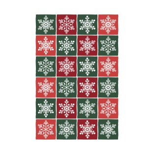 Christmas pattern with snowflakes T-Shirt