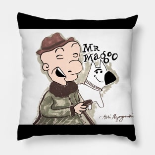 Mr Magoo and McBarker from Whats New Mr Magoo Pillow