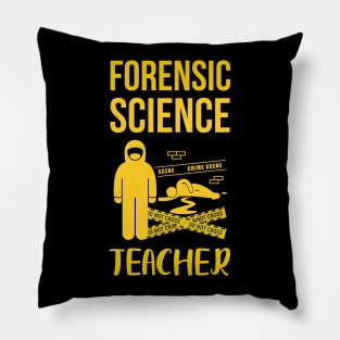 Forensic Science Teacher Pillow