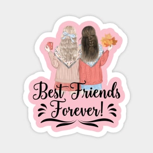 Best Friends Forever Magnet