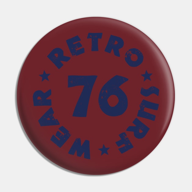 Retro Surf Wear Pin by RetroSurfWear