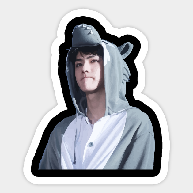 Cute Oh Sehun Sehun Sticker Teepublic