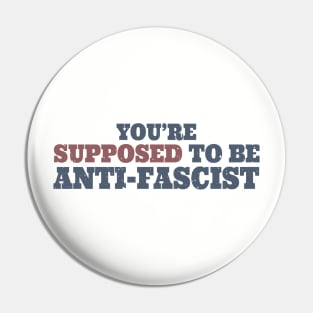 Anti-Fascist Pin