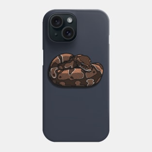 Ball Python Snake Coiled Phone Case