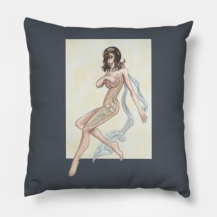 Girl Pilot Pillow