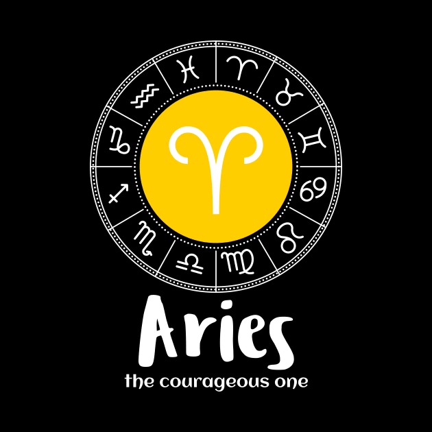 Aries The Courageous One by Science Puns