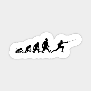 fencing evolution Magnet