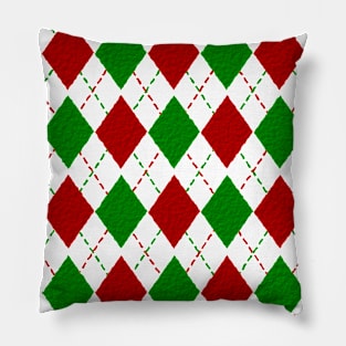 Xmas Stitching Pattern Pillow