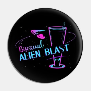 Bisexual Alien Blast Pin