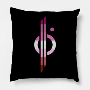 CSL Pride (lesbian) Pillow