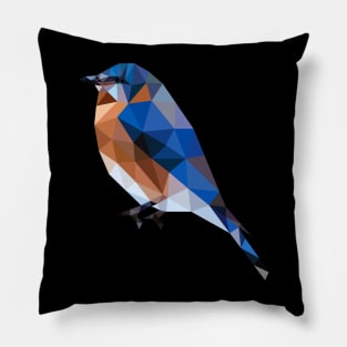 Eastern Bluebird Pillow