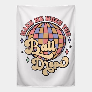 Wake me when the ball drops Tapestry