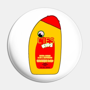 Lies for kids battery acid shampoo parody meme Pin