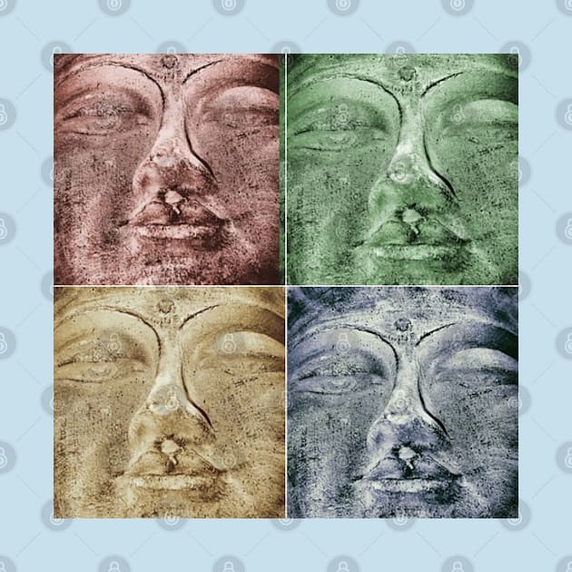 4 Faces Buddha by TheMonkeyKingArts