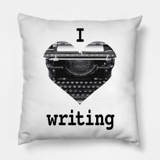 I Heart Writing Pillow