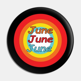 June Shirt T-Shirts Pin