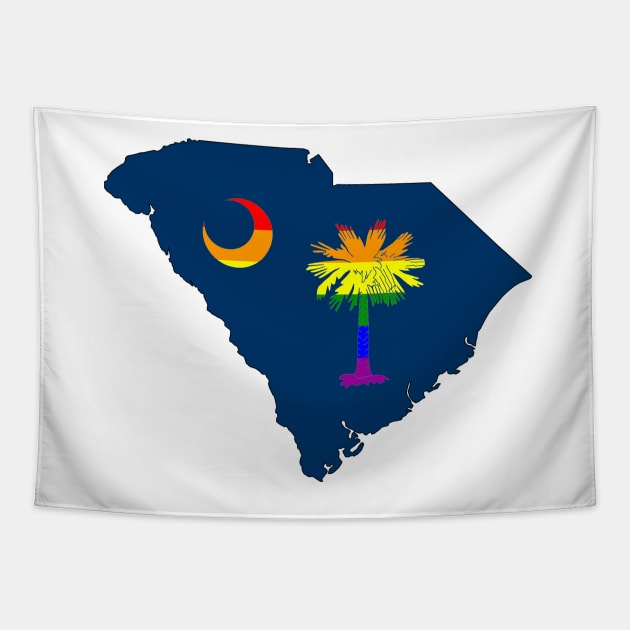 South Carolina Pride! Tapestry by somekindofguru