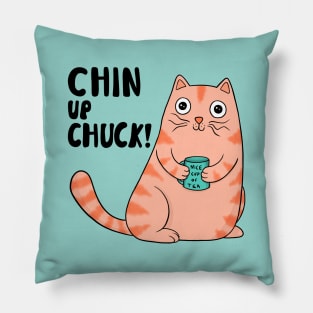 Chin Up Chuck Pillow