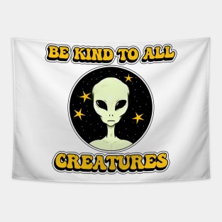 Be Kind To All Creatures Tapestry