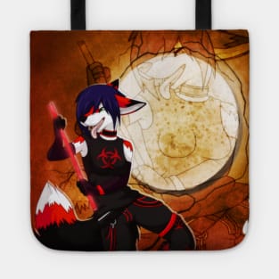 Wolf's courage Tote