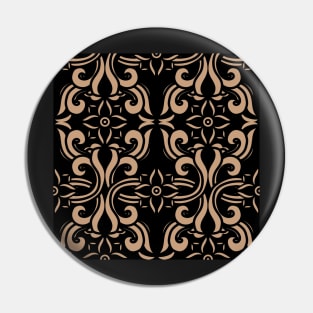 Unique Retro Pattern Pin