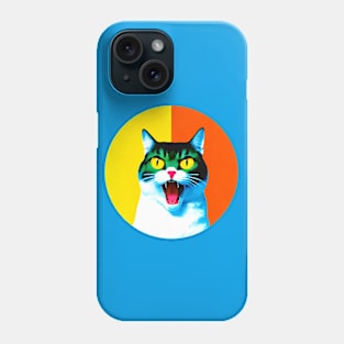 Scream Cat Phone Case