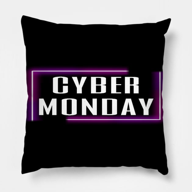 Gyber monday Pillow by Titou design