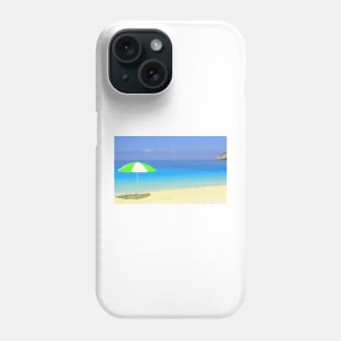 Sun, Sea, Shade and Shadow - Myrtos Beach Phone Case