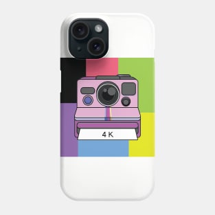 Retro Polaroid Instant Camera Vintage Art Poster Print Phone Case