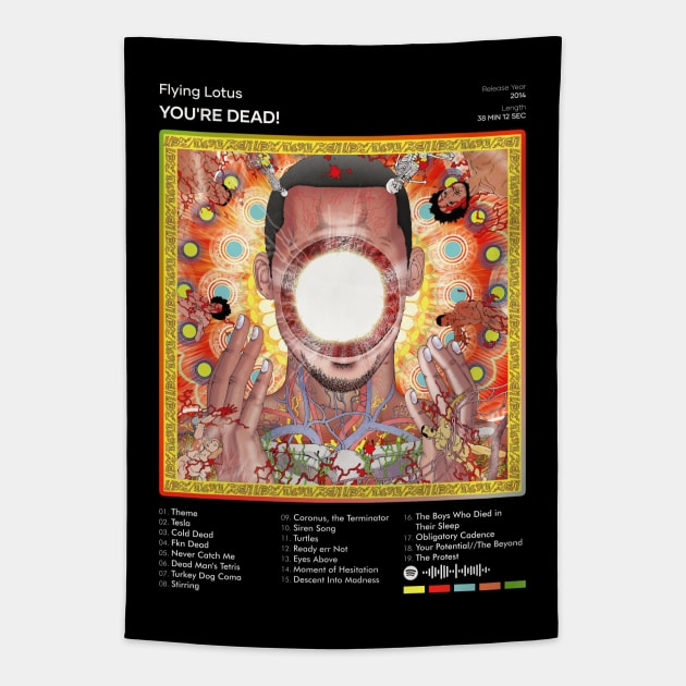 Flying Lotus - You're Dead! Tracklist Album Tapestry by 80sRetro