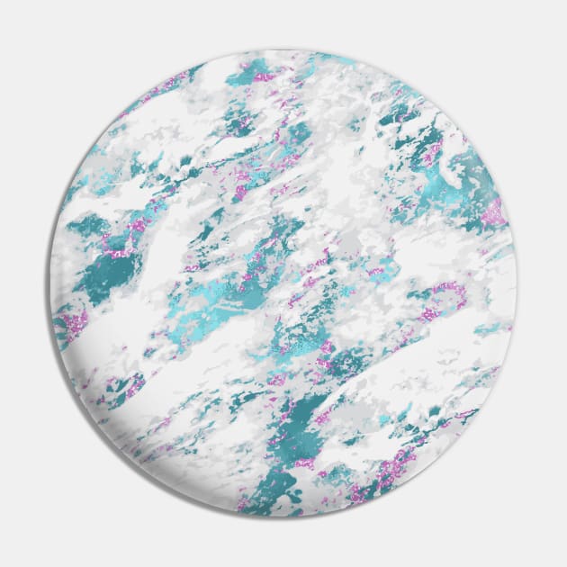 Marble Pattern Aesthetic Purple Blue Teal Pin by jodotodesign